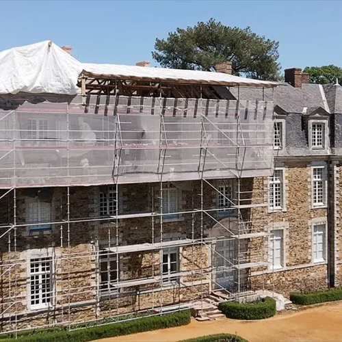 Restauration château Compagnons Luxembourg