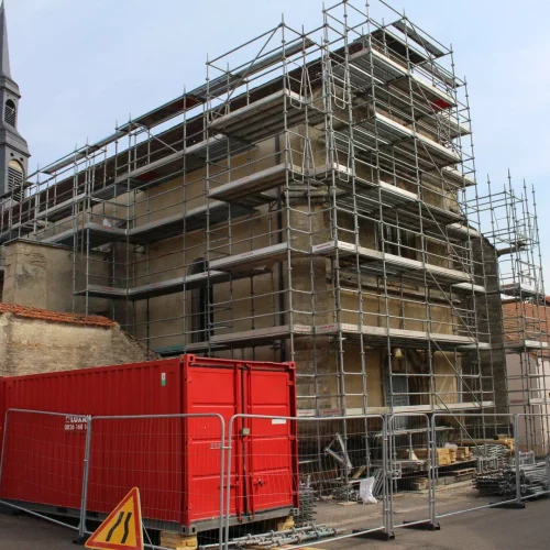 Restauration maçonnerie église